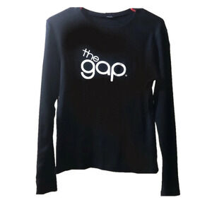 The Gap Big Old Logo 1969 Vintage Black Tee very rare & a good deal.